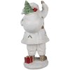 Clayre & Eef 6PR4295 Decoratie Kerstman 21x23x43 cm