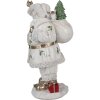 Clayre & Eef 6PR4296 Decoratie Kerstman 14x16x31 cm