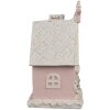 Clayre & Eef 6PR4199 Decoratiehuisje met LED 10x8x15 cm