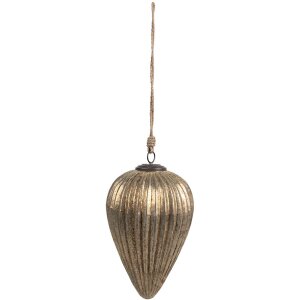 Clayre & Eef 6GL4555XL kerstballen Ø 16x25 cm