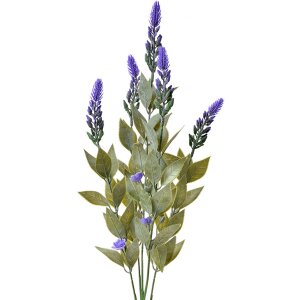 Clayre & Eef 6PL0290 Kunstbloem lavendel 10x6x62 cm