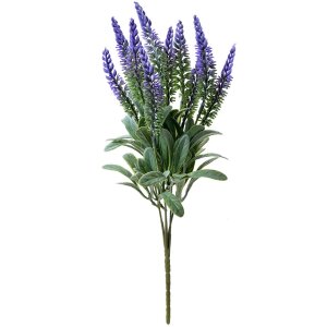 Clayre & Eef 6PL0292 Kunstbloem lavendel 8x8x36 cm