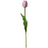 Clayre & Eef 6PL0311 Kunsttulp Roze 4x4x32 cm Plastic Bloem