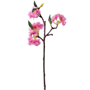 Clayre & Eef 6PL0315 Decoratieve Tak met Bloemen Roze...