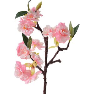 Clayre & Eef 6PL0316 Decoratie Takken Bloemen Roze...