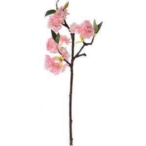 Clayre & Eef 6PL0316 Decoratie Takken Bloemen Roze...