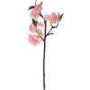 Clayre & Eef 6PL0316 Decoratie Takken Bloemen Roze Wit 16x8x38 cm Plastic