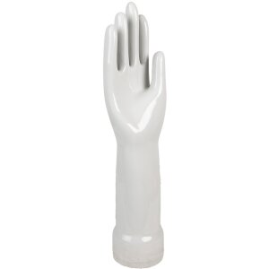 Clayre & Eef 6CEUN0013 Handschoenmal Wit Porselein Antiek Stijl