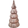 Clayre & Eef 6GL4645 Kerstboom LED koperkleurig Ø 9x21 cm