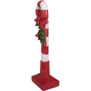 Clayre & Eef 6PR4332 Decoratie Candy Cane Rood Wit...