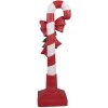 Clayre & Eef 6PR4332 Decoratie Candy Cane Rood Wit 12x9x40 cm Polyresin