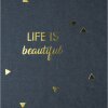 Exacompta 16452E Spiraalalbum 50 paginas zwart 32x22cm LIFE Blauw