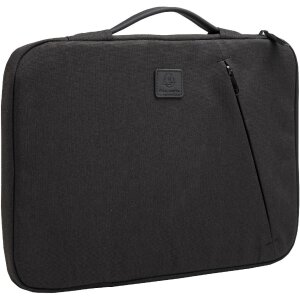 Exacompta laptoptas 13-14 business zwart gerecycled materiaal met voorvak