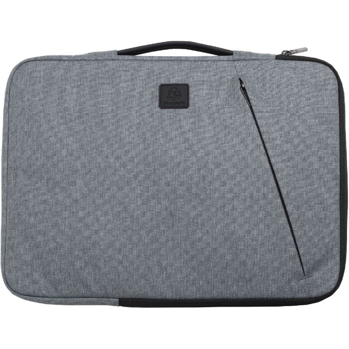 Exacompta laptophoes 15-16 inch zakelijk grijs gerecycled polyester rPET