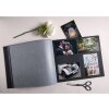 Exacompta 60248E Schroefalbum 40 paginas zwart 37x29cm Art zwart