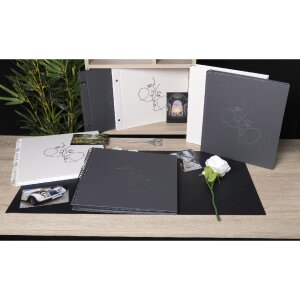 Exacompta 60249E Schroefalbum 40 paginas wit 37x29 cm ivoor