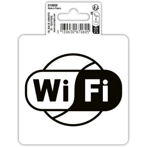 Exacompta bord Wifi PVC 10x10cm