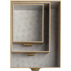 Exacompta 79602E Set van 3 opbergdozen Office by me Beige