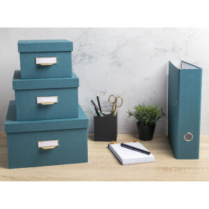 Exacompta 79603E Set van 3 dozen Office by Me blauwgroen