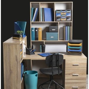 Exacompta Big Box ladebox met 5 laden Neo Deco geassorteerde kleuren