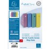 Exacompta set van 4 tijdschriftenmappen MAG-CUBE Forever Young geassorteerde kleuren