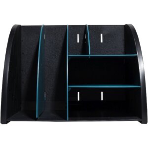 Exacompta 394505D Bureau organizer Neo Deco zwart blauwgroen