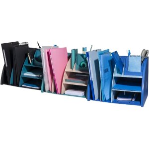 Exacompta 394606D Desktop Organiser Skandi Stille Oceaan Blauw Naakt