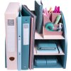 Exacompta 394606D Desktop Organiser Skandi Stille Oceaan Blauw Naakt