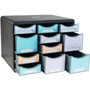 Exacompta 3132796D Ladebox STORE BOX MULTI 11 laden aquarellen