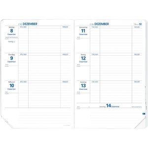 Quo Vadis agenda 2024-2025 Texthebdo Duits Zwart 16x24 cm