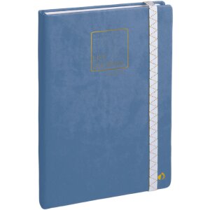 Quo Vadis Life Journal Dots Notitieboek Blauw 15x21 cm...