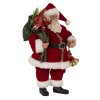 Clayre & Eef 65597 Kerstman Decoratie Rood Wit 17x10x27 cm