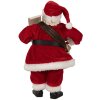 Clayre Eef kerstman kerstdecoratie 27 cm rood plastic landelijke stijl