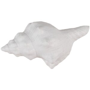 Clayre & Eef 65733 Deurknop Schelp Wit 10x5x6 cm...