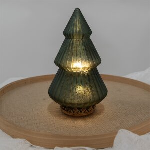 Clayre & Eef 6GL4577 Kerstboom met LED Ø 13x23...