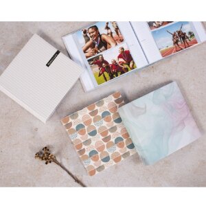 Hama memoalbum Designline II Marmering voor 200 fotos 10x15 cm