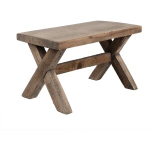 Clayre & Eef 6H2315 Plantentafel Hout Bruin 24x13x14...