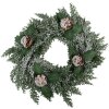 Clayre & Eef 65776 Decoratie Krans Kerst Ø 40x5 cm