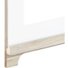 Hama portretlijst Beauty 13 x 18 cm hout MDF reflecterend glas transparant-wit