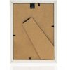 ZEP houten frame hal 10x15 cm wit blokprofiel helder glas voor staand ophangen