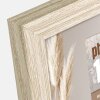 ZEP houten frame hal 15x20 cm naturel helder glas met standaard ophangfunctie