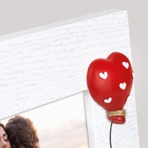 ZEP Felicia fotolijst 10x15 cm wit hout met ballon...