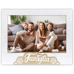 ZEP houten fotolijst 20x30 cm Famiglia met standaard en...