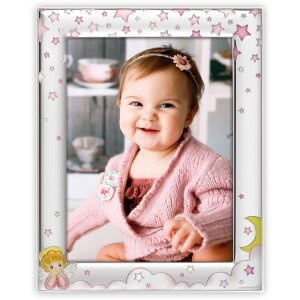 ZEP B22546P Baby lijst Daniel 10x15 cm roze verzilverd...