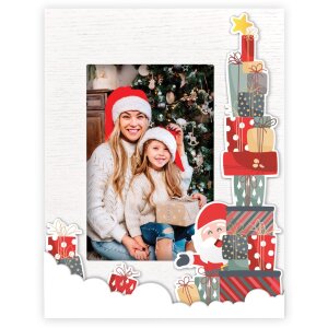 ZEP ZT2546 Brunico 10x15 cm Houten Fotolijst Kerst Wit