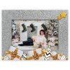 ZEP ZT2024 Silvy 10x15 cm houten fotolijst zilver goud ster Kerstmis