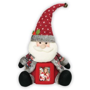 ZEP Lars ZZ583 Kerstdecoratie 23x15x44 cm met stoffen...