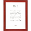 Deknudt S226K4 Fotolijst Hout Rood 30,0 x 40,0 cm