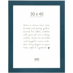 Deknudt S226K6 Fotolijst Hout Blauw 30,0 x 40,0 cm