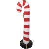 Clayre & Eef 5MG0047 Decoratie Suikerriet Rood Wit 91 cm